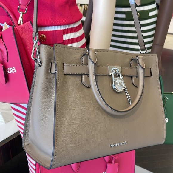 MICHAEL KORS HAMILTON MEDIUM SATCHEL 
 COLOR: Dusk 
NWT - Picture 13 of 16